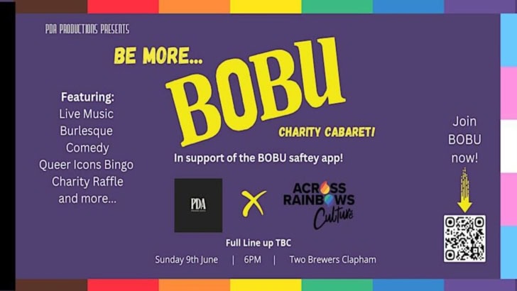 The Be More BOBU Charity Cabaret at Two Brewers, 9 June 2024