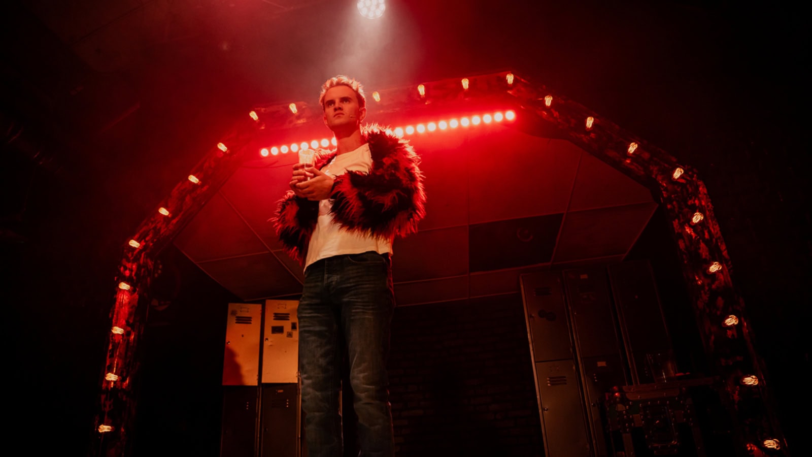 Luke Luke Bayer in Diva Live From Hell at The King´s Head Theatre.