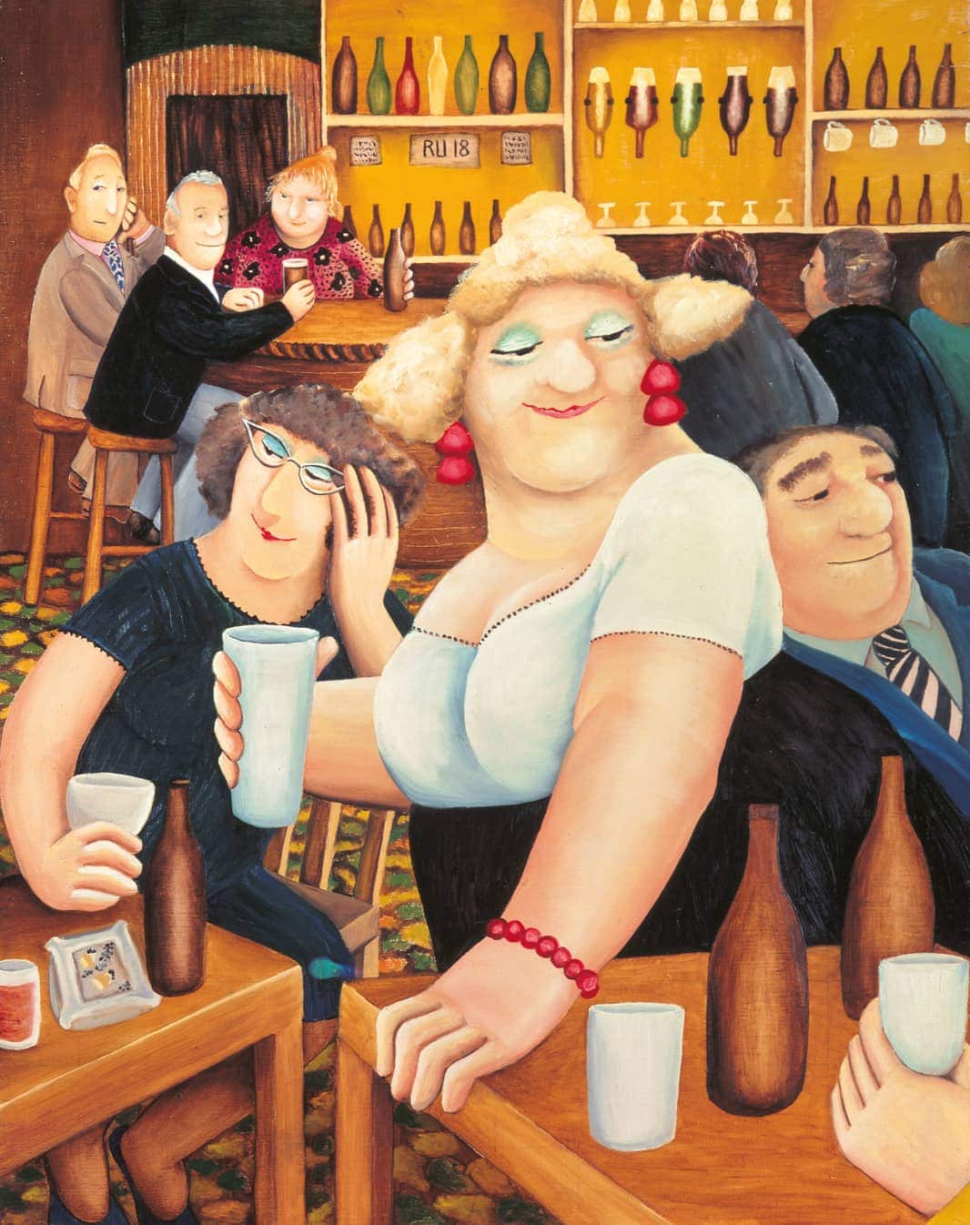 Beryl Cook exhibition at Studio Voltaire.