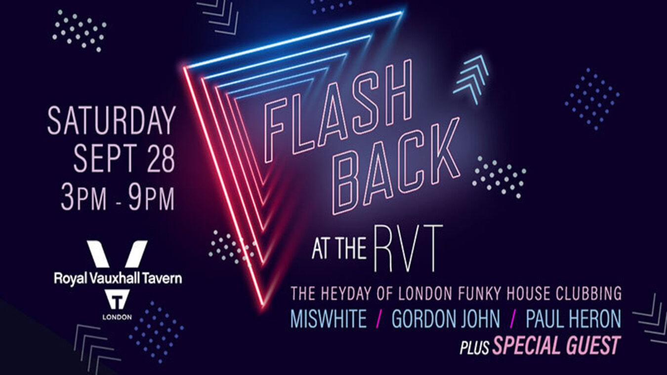 Flash Back LGBTQ party at RVT club in Vauxhall.
