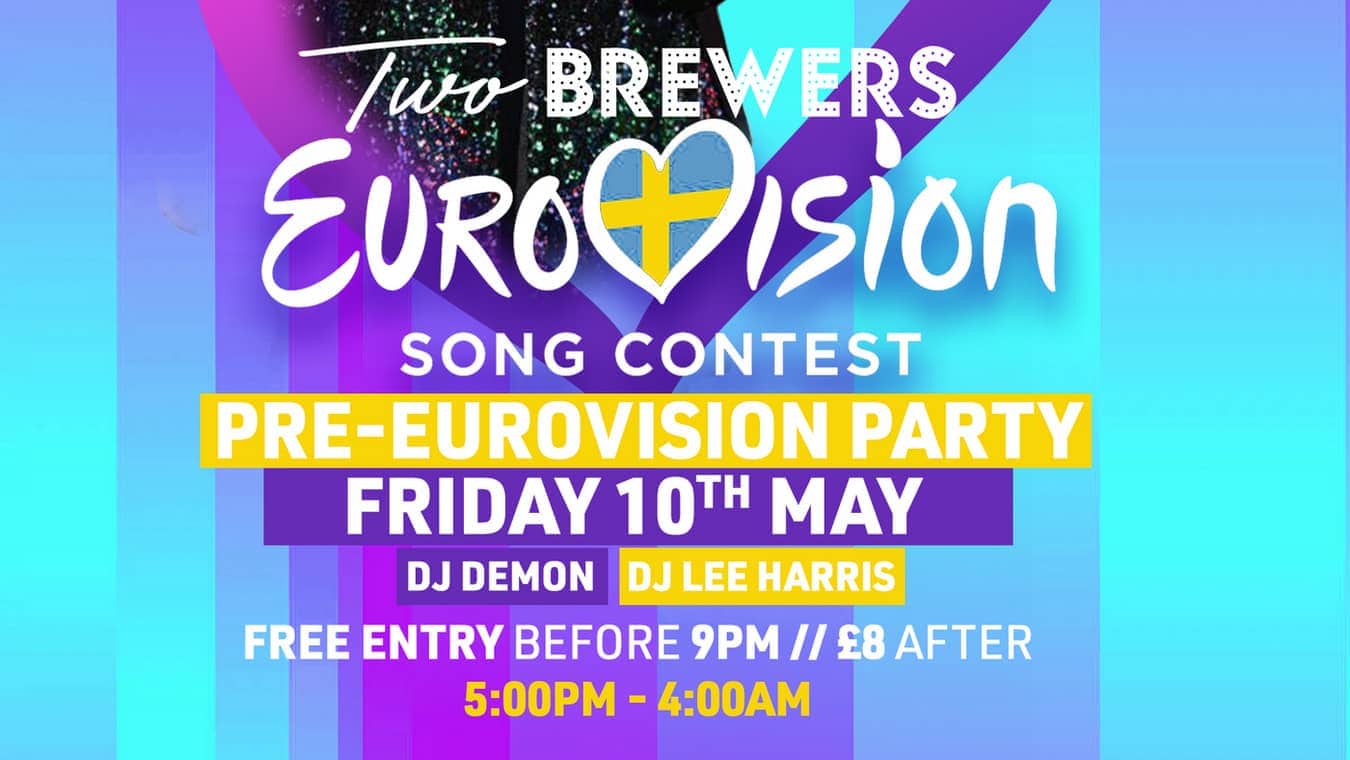 Gay Eurovision party at The Two Brewers in London
