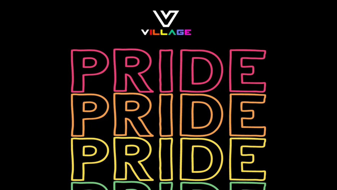 Pride at Village Bar in Soho, London.