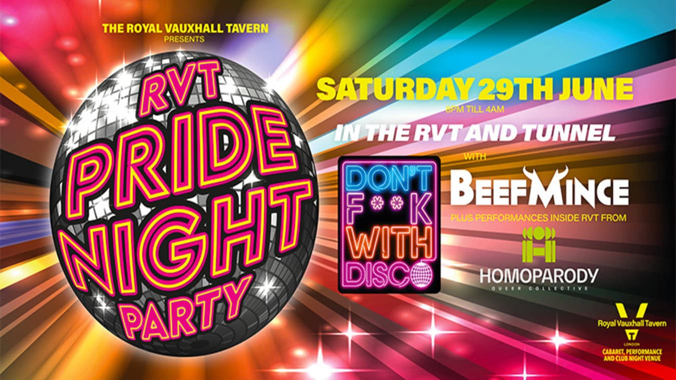 Pride at The RVT