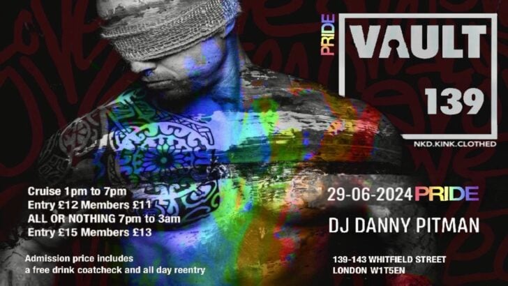 All or Nothing Pride – Neon Blacklight Party at Vault 139 on 29 June