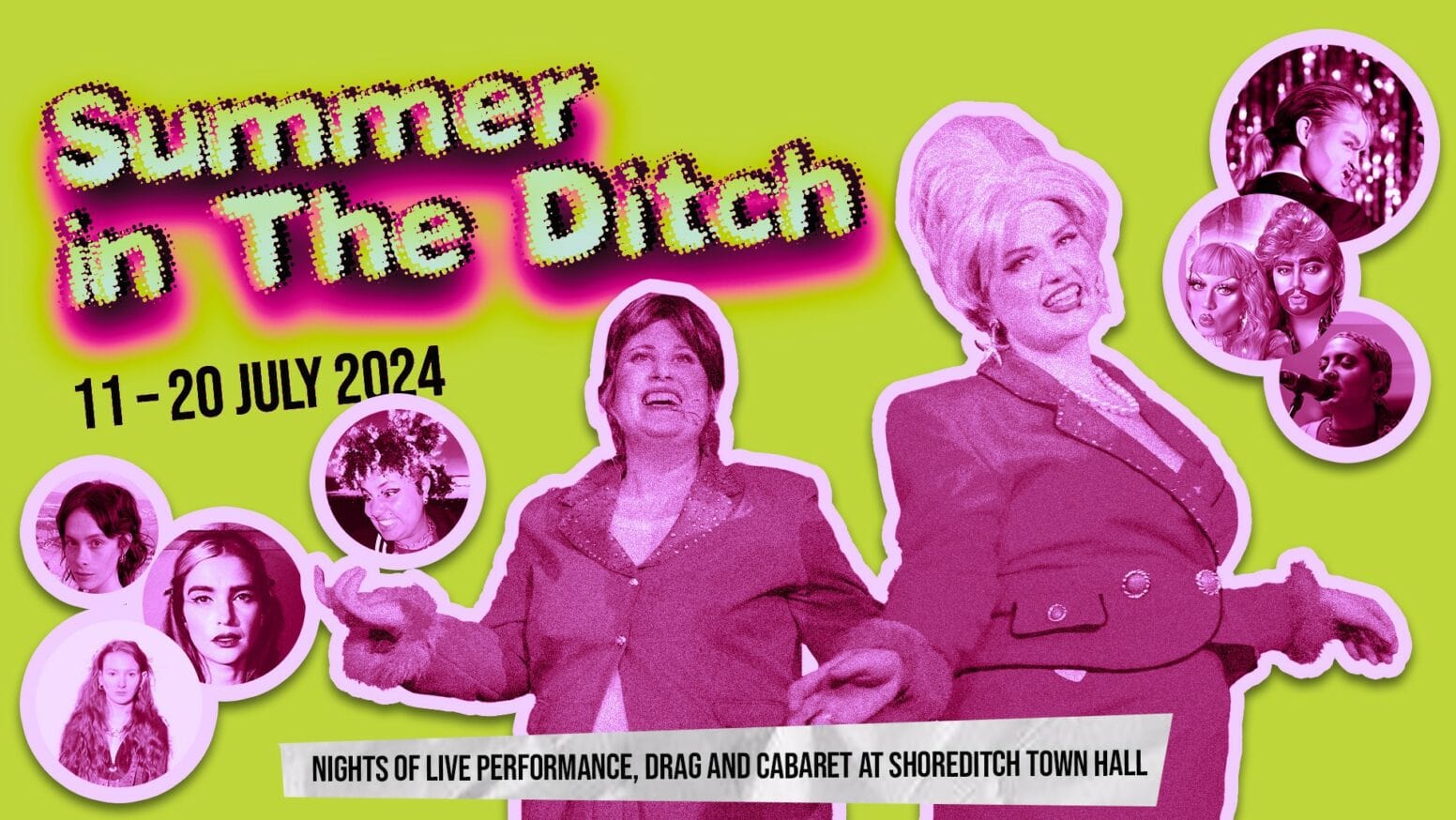 Two Indie Boys from Ready perform DYKE Systems Ltd at Shoreditch Town Hall's Summer in The Ditch.