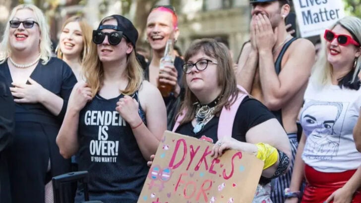 London Trans+ Pride March in central London on 27 July ’24