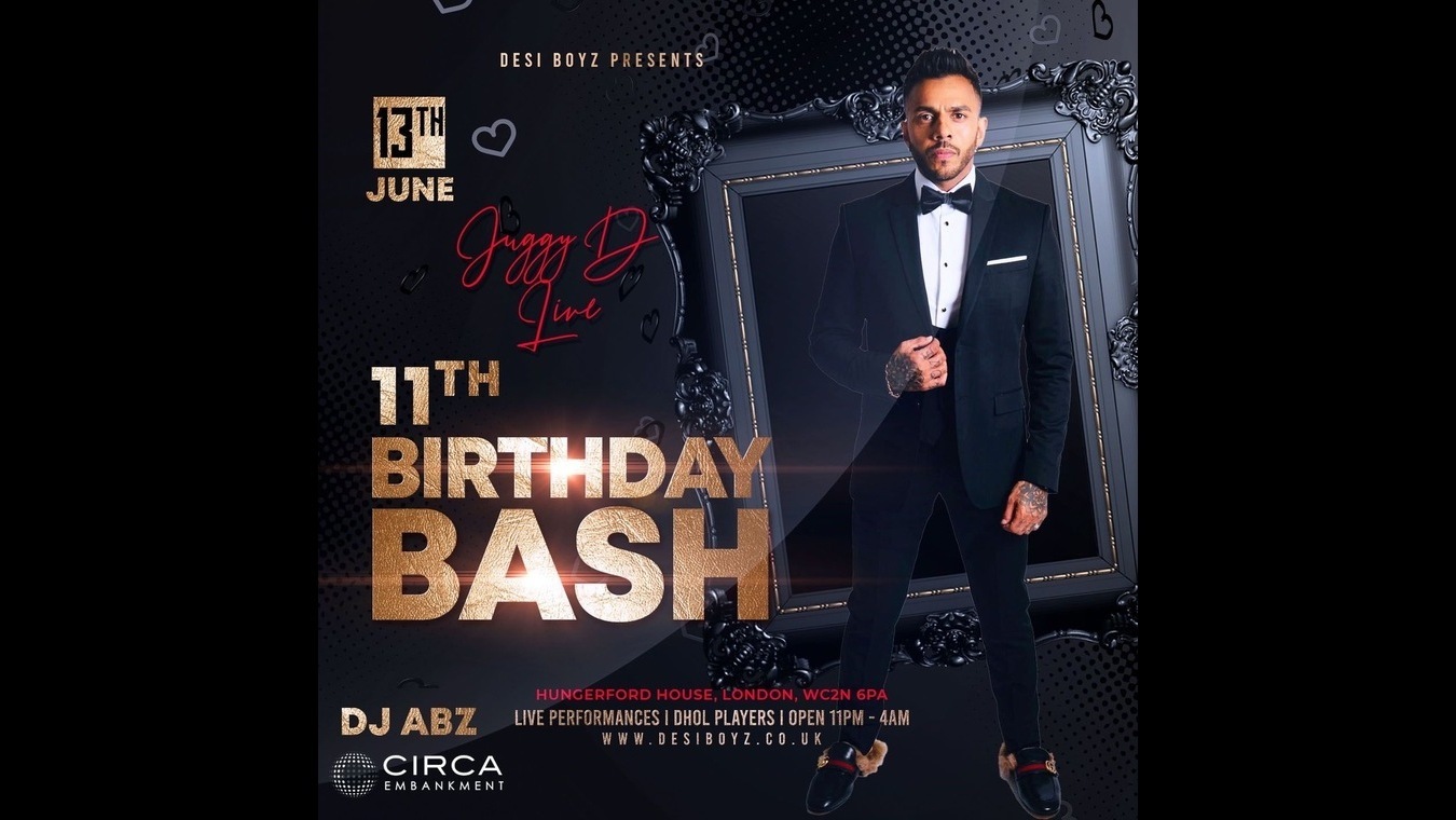 Desi Boyz 11th Birthday at Circa LGBTQ+ club on Friday 13th June 2025.