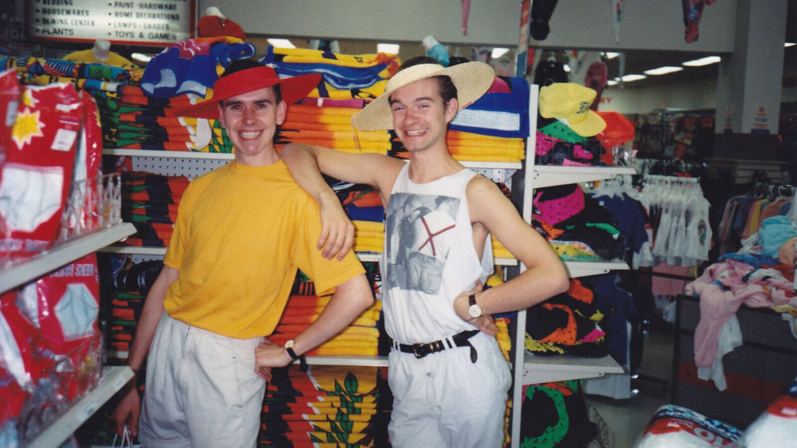 Pink Singers shopping in Florida 1990