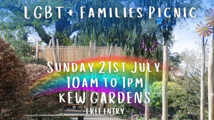 LGBT+ Families Picnic with West London Queer Project