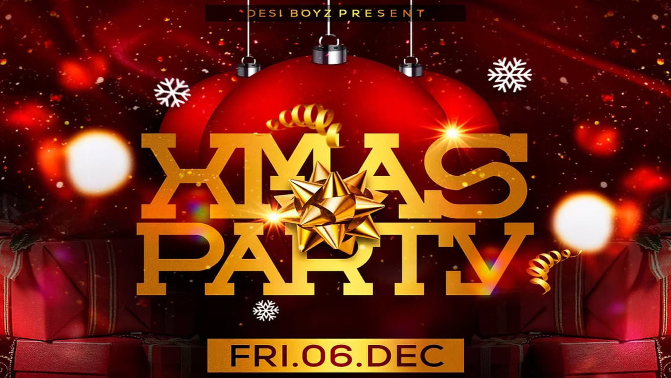 Desi Boyz gay Christmas party at Embankment club in London.