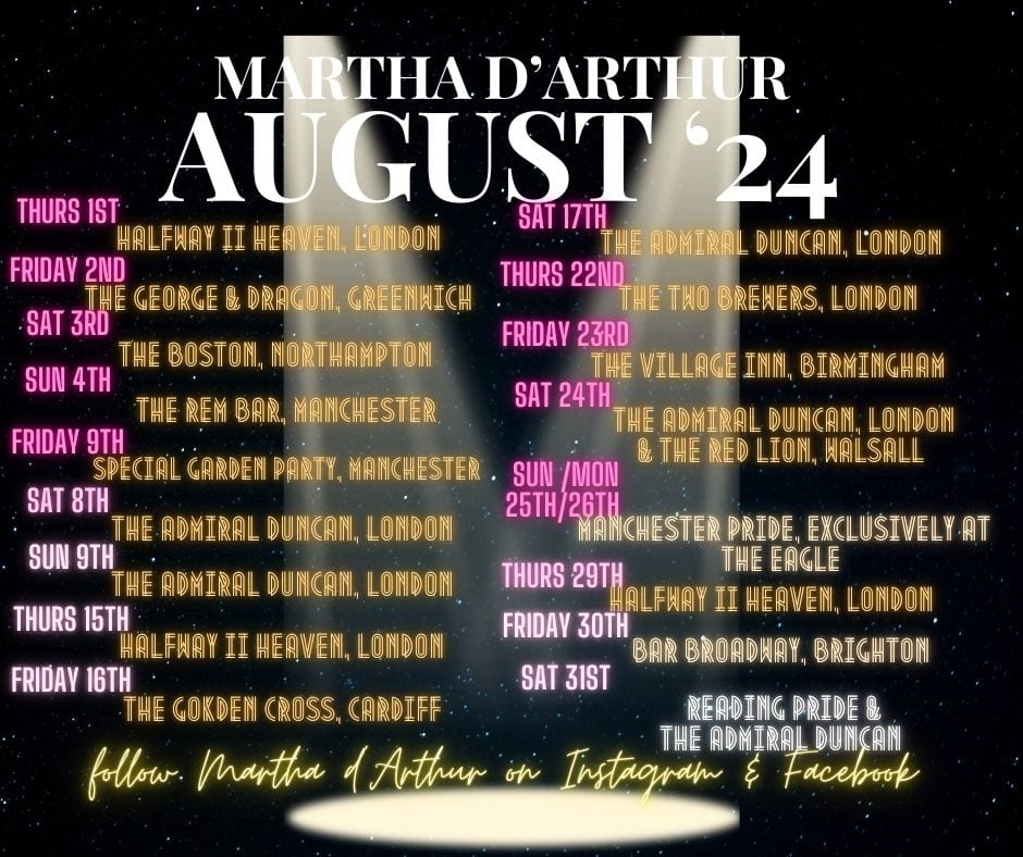 Martha's August Cabaret