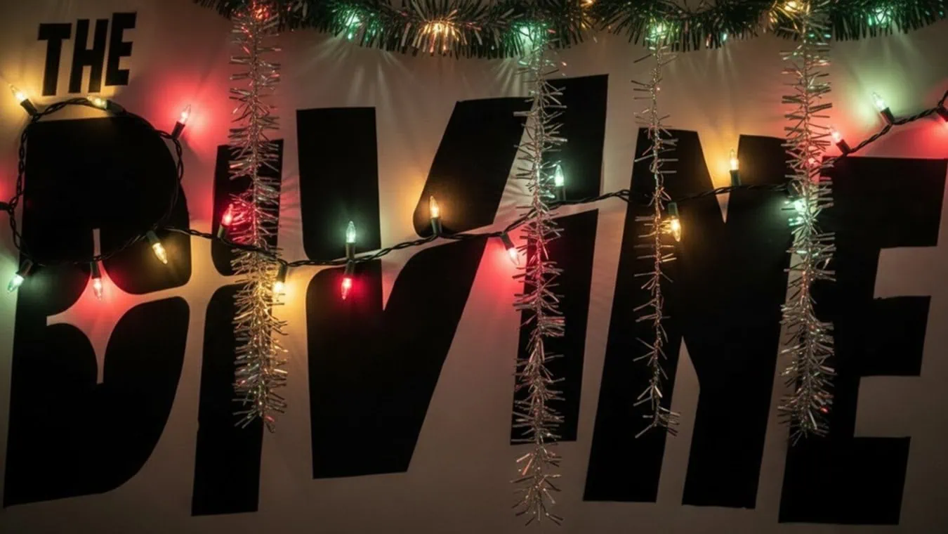 Christmas Eve at The Divine queer bar.