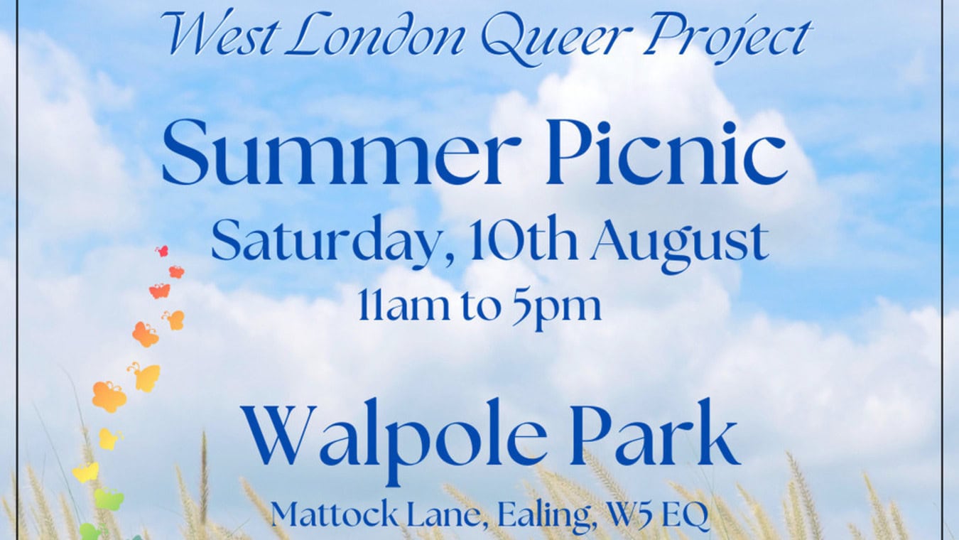 West London Queer Project summer picnic in Walpole Park