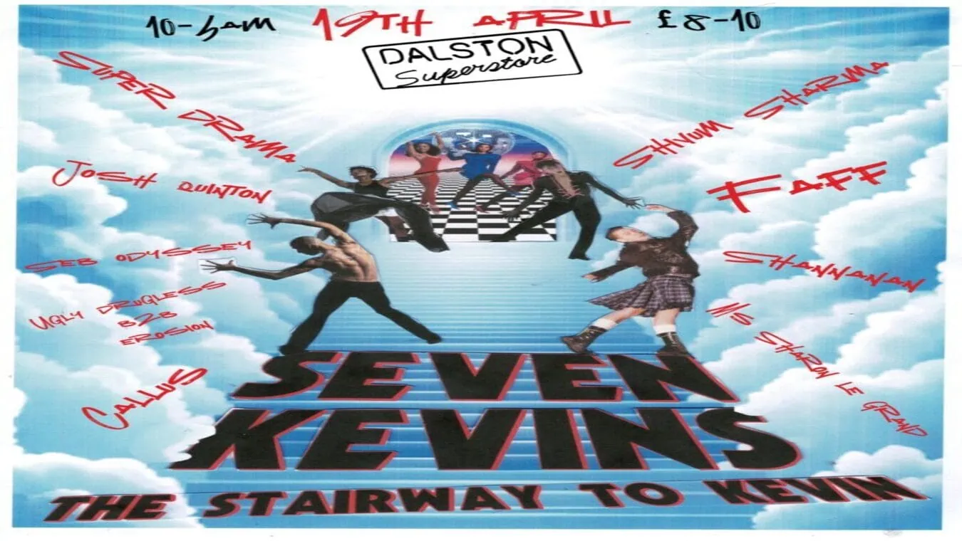 Seven Kevins gay party at London queer club Dalston Superstore
