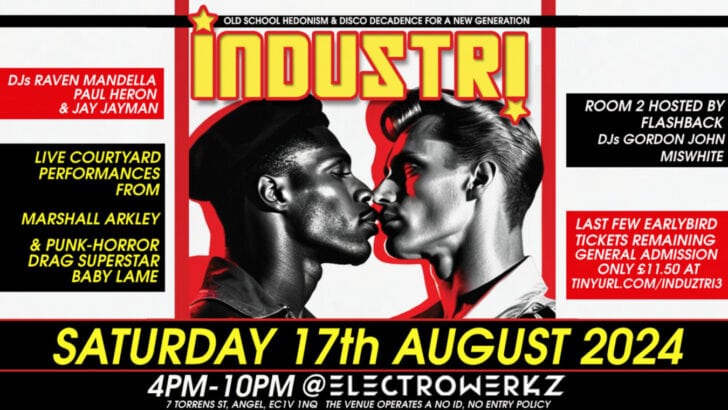 INDUZTRI: Old School Hedonism & Disco Decadence for a New Generation