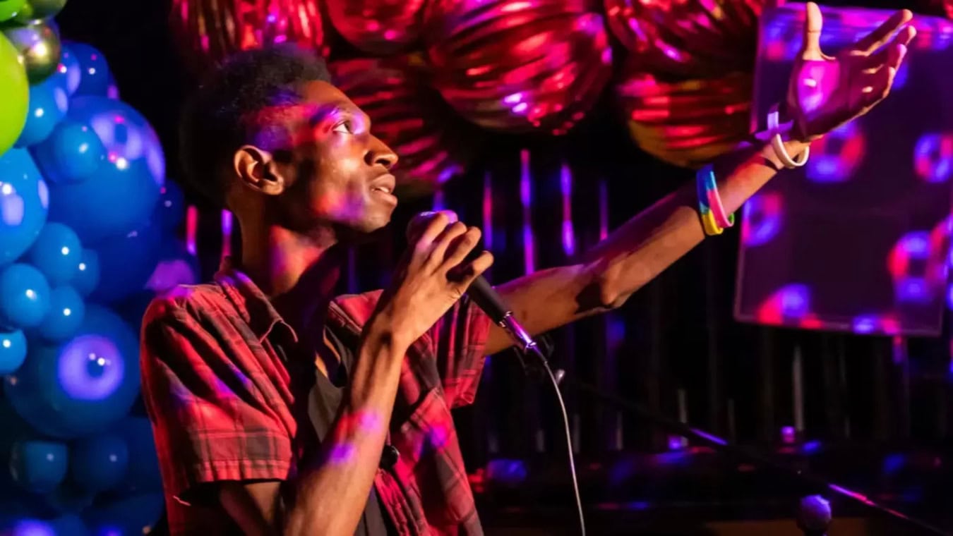 Queer Open Mic Night at The Cock Tavern in Kennington, London.