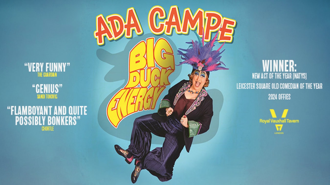 Ade Camp at The Royal Vauxhall Tavern in South London