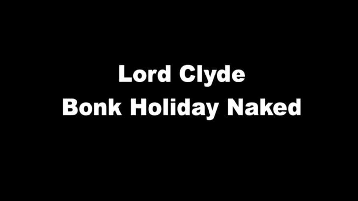 Bonk Holiday Naked