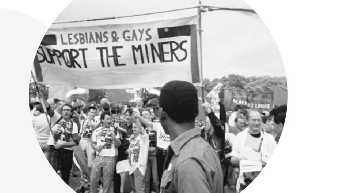 Pits & Perverts support the miners concert