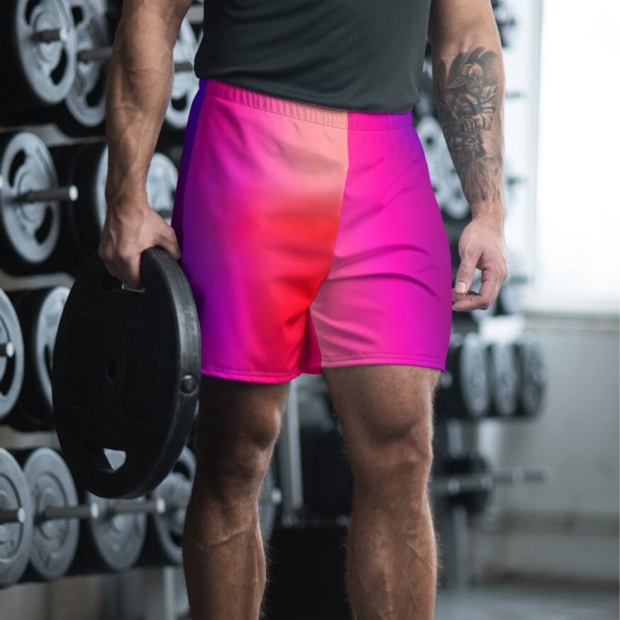 Shorts by FAGUE, a  bold new boutique queer fashion brand launched by Nick Hurley, a young neurodivergent non-binary entrepreneur.