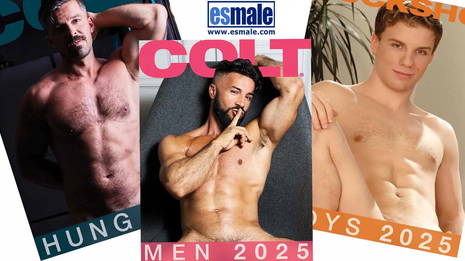 the vibrant Colt gay calendar cover