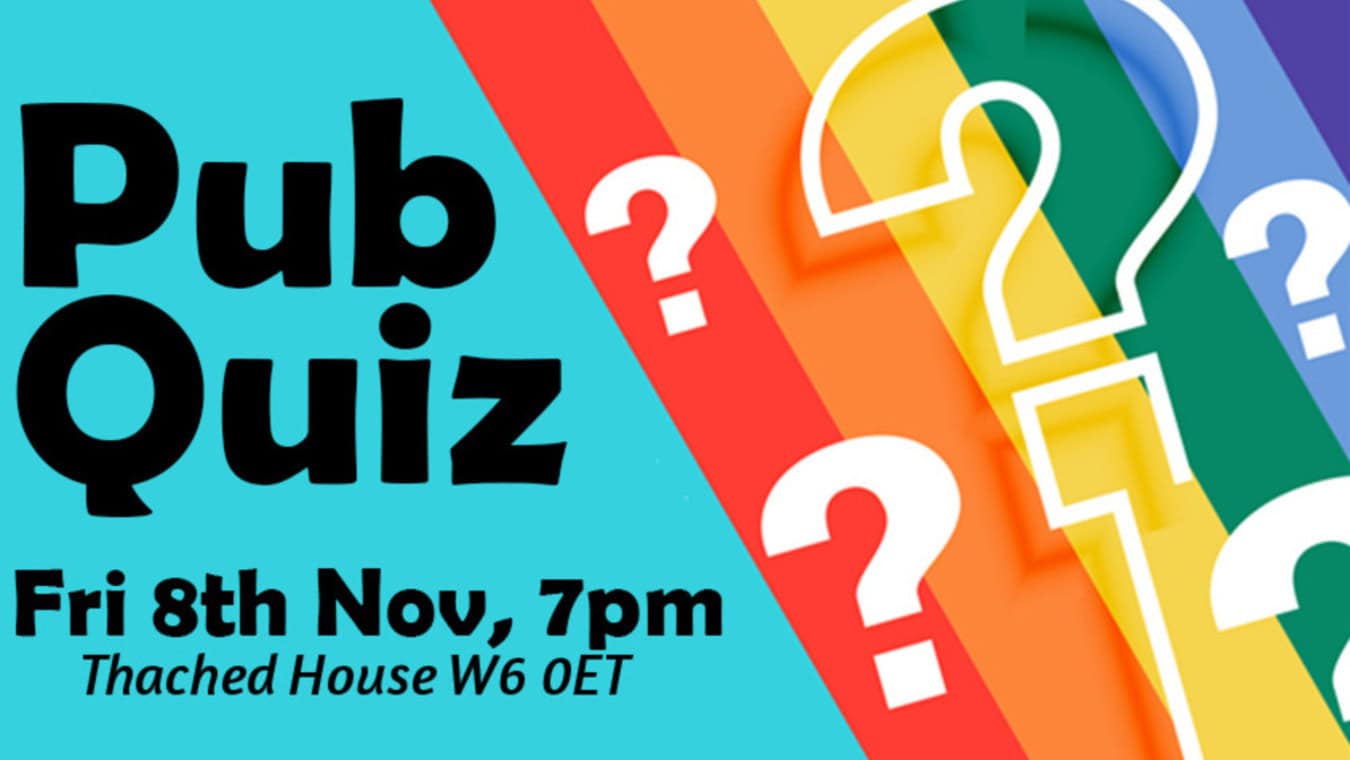 West London Queer Project Pub Quiz