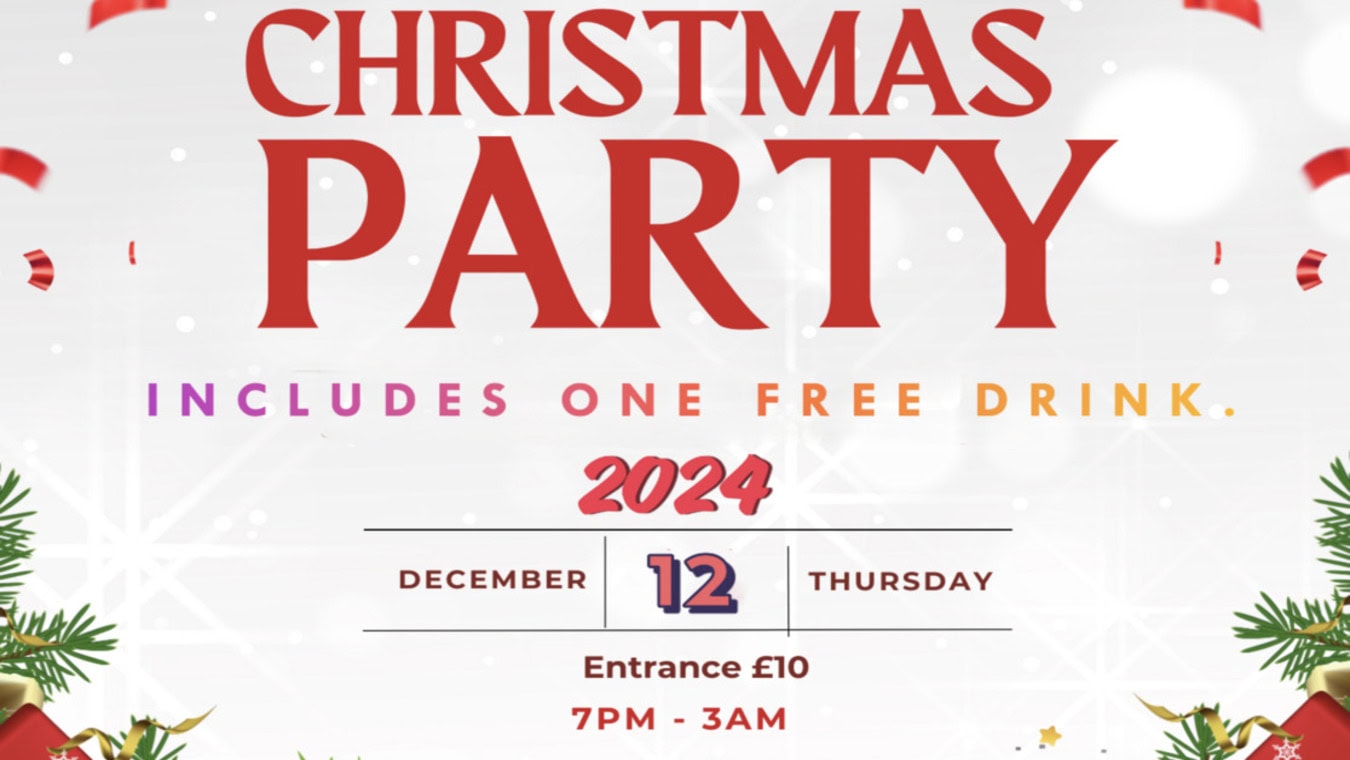 Christmas Party at Ted's Place in London.