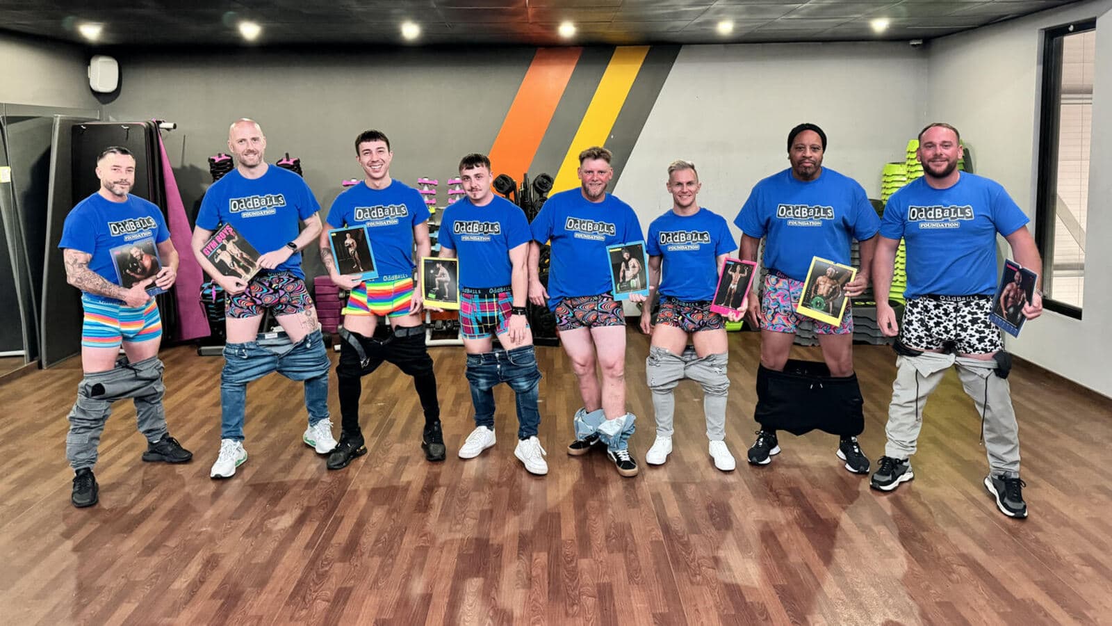 Gym Boys calendar raises awareness about testicular cancer