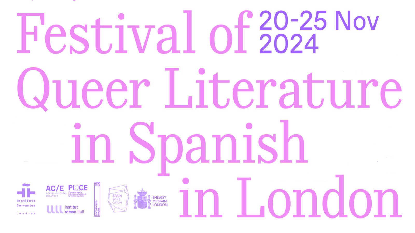 Festival of Queer Literature in Spanish