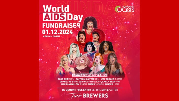 World AIDS Day Fundraiser at The Two Brewers, 1 Dec ’24