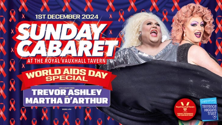 World AIDS Day 2024: Sunday Cabaret at the RVT with Martha D’Arthur and Trevor Ashley