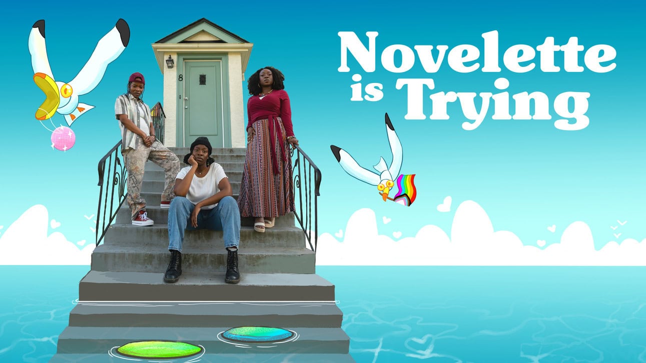 New premiere on OUTflix this February is Novelette is Trying
