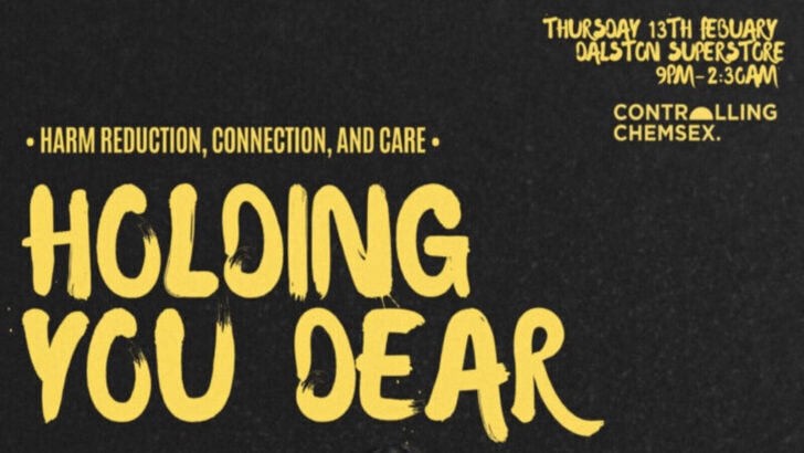 Fundraiser event: help provide free support to queer people struggling with chems, 13 Feb ’25