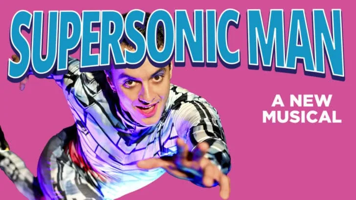 World premiere of Supersonic Man a new musical at Southwark Playhouse Borough, 9 April – 3 May ’25