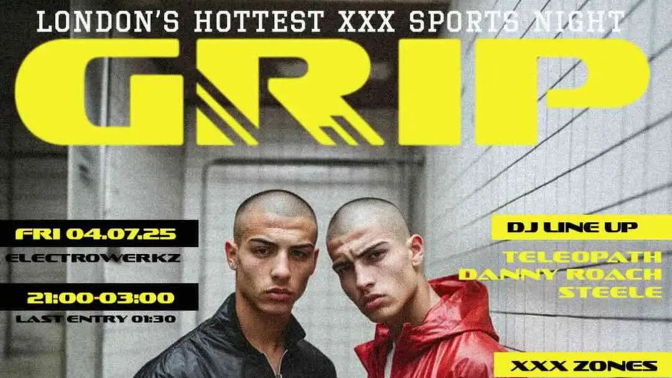 Grip XXX gay sports night at Electrowerkz club.