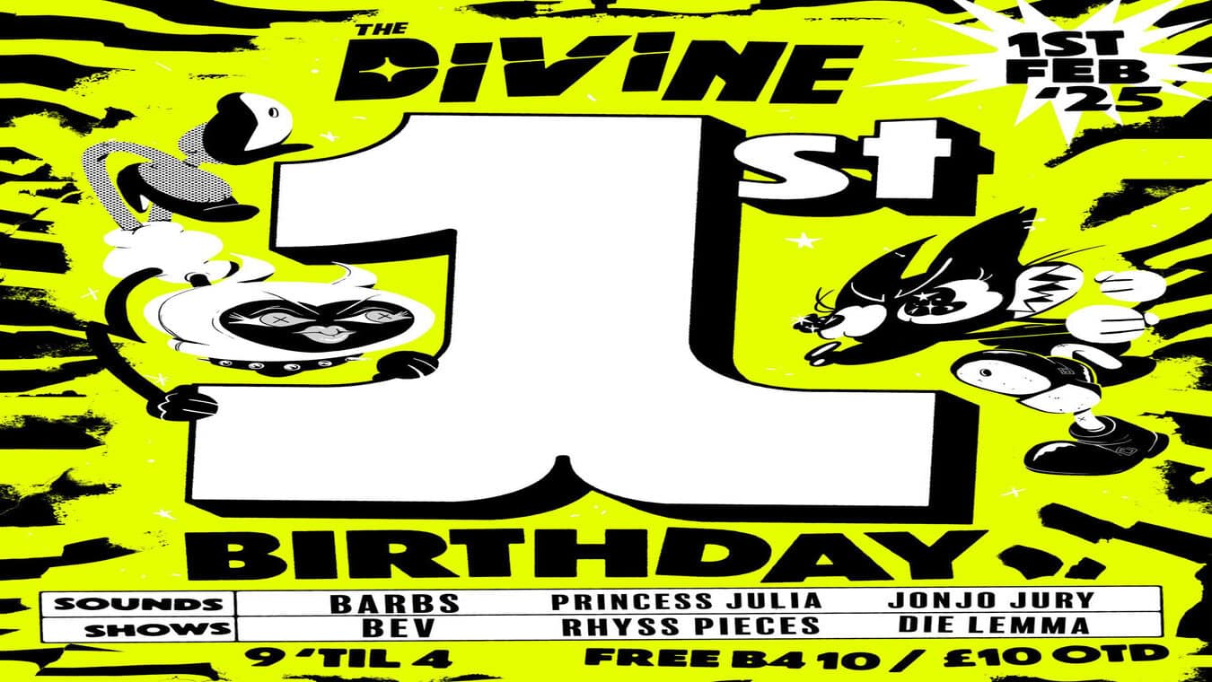 First Birthday at queer club the Divine in London.