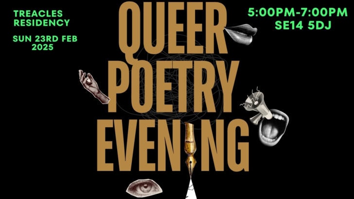 Treacles Residency: Queer Poetry Evening