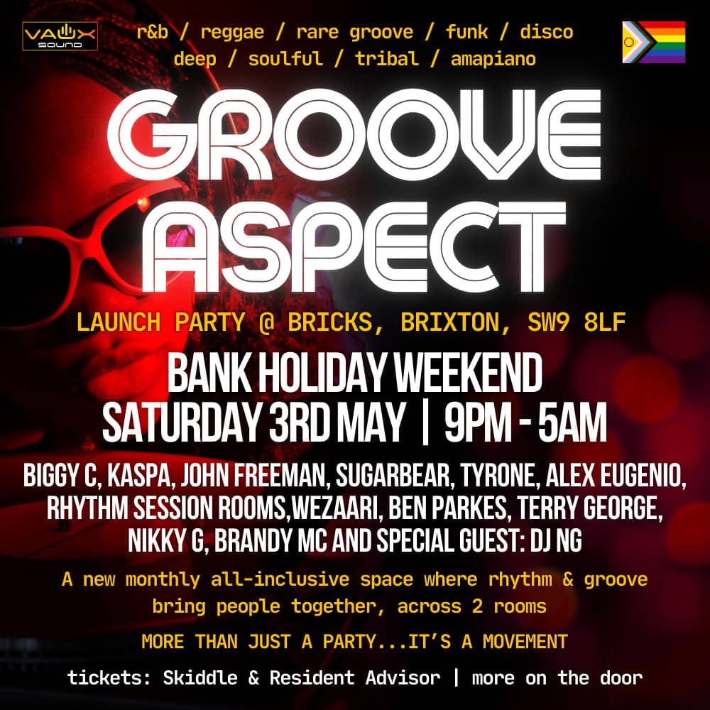 Groove Aspect is a club night in London