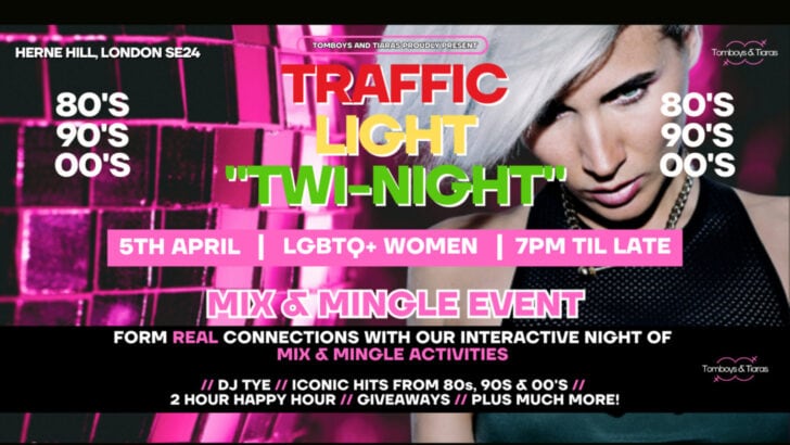 The Mix and Mingle event for Lesbian/LGBTQ+ women at Off The Cuff, Herne Hill, 5 April ´25