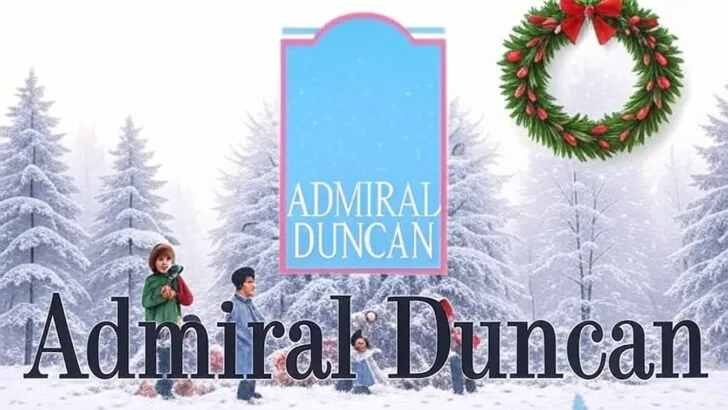 Christmas Eve at Admiral Duncan