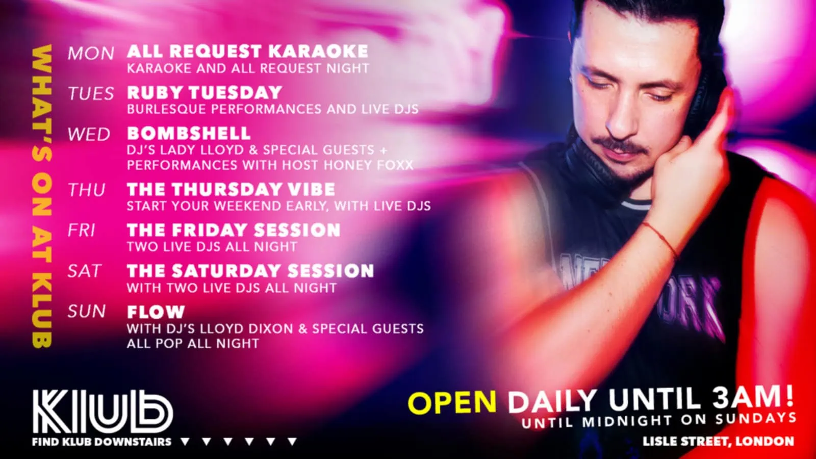 What's on at LGBTQ club Klub in Central London