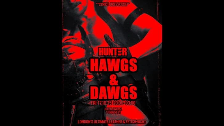 Gay kink club Hunter at Electrowerkz club in London.