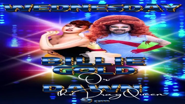 Drag Show every Wednesday at gay bar The Admiral Duran in Soho, London.