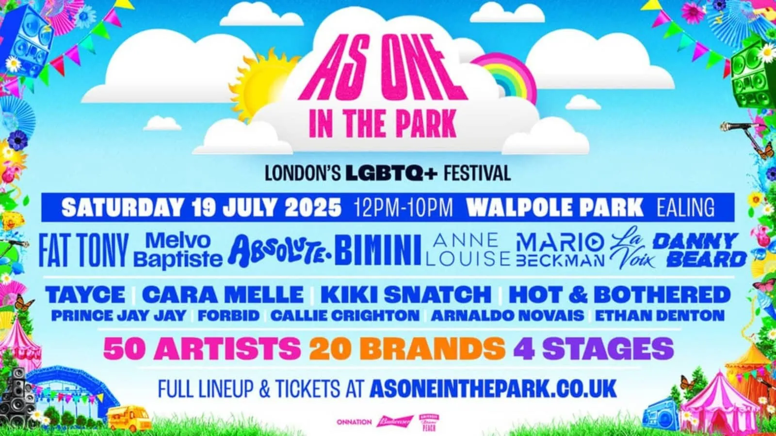 As One In The Park 2025