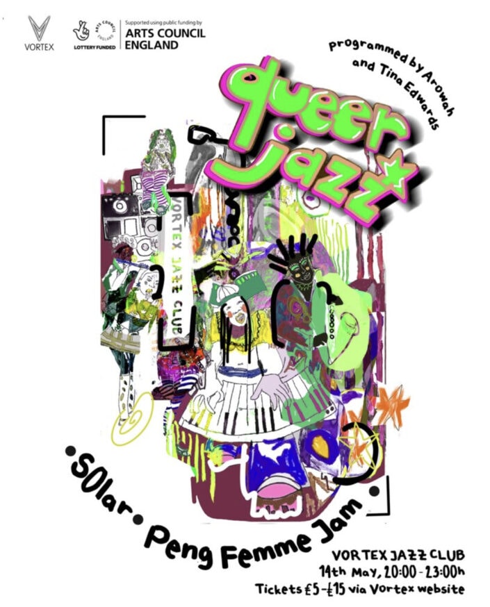 Queer Jazz at The Vortex Jazz Club in London on 14th May 2025.