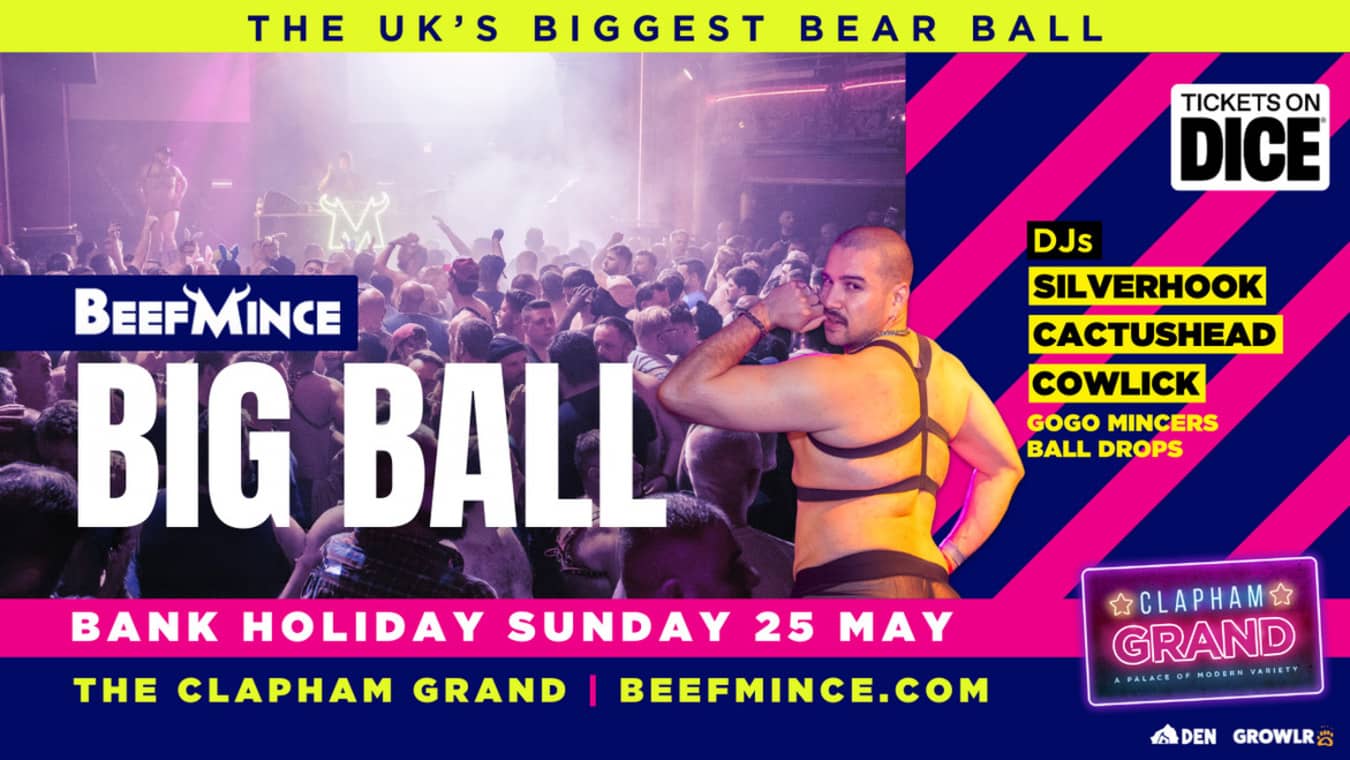 Beefmince Big Ball at Clapham Grand in London