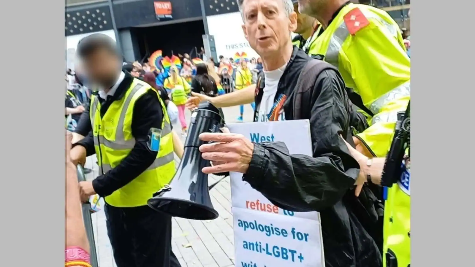 Leading human rights campaigner ‘forcibly removed’ from Birmingham Pride March by police