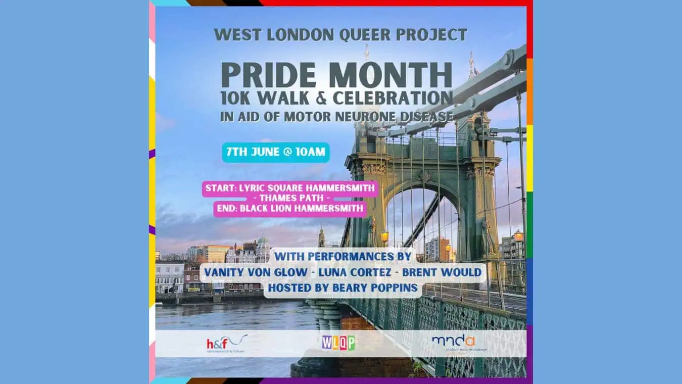 West London Queer project 10k Walk