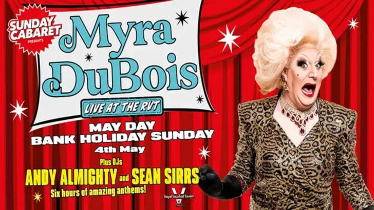 Sunday Cabaret Drag at The Royal Vauxhall Tavern