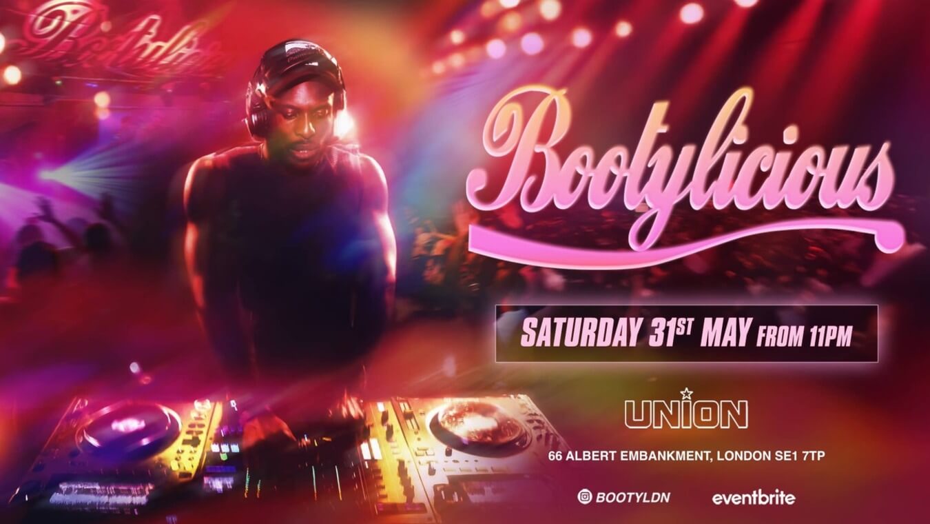 Bootylicious is a queer Black club night at Club Union on Saturday 26th April 2025.